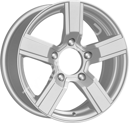 ДискIFreeРайдер6.5JxR16 PCD5x139.7 ET40 DIA98,серебристый