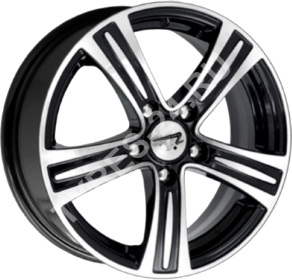 ДискIFreeS.U.6JxR15 PCD5x108 ET43 DIA67.1,чёрный