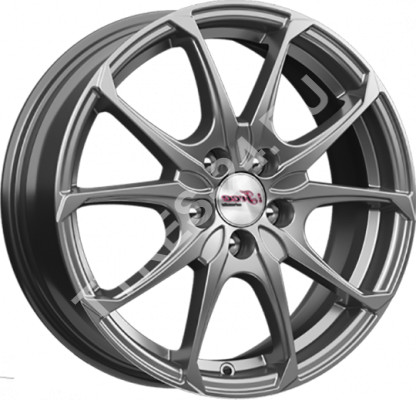 ДискIFreeТакеши6JxR16 PCD5x114.3 ET40 DIA67.1,серебристый