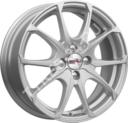 ДискIFreeТакеши6JxR16 PCD5x114.3 ET40 DIA67.1,серебристый