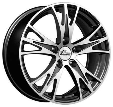 ДискIFreeТрейсер7JxR16 PCD5x105 ET38 DIA56.6,чёрный