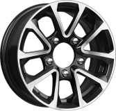 ДискIFreeВосток6JxR15 PCD5x139.7 ET40 DIA98,чёрный