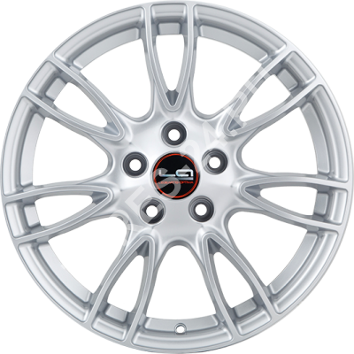 ДискInfinitiINF57JxR17 PCD5x114 ET45 DIA66,серебристый