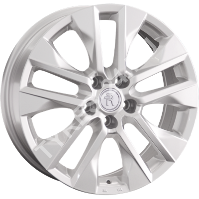 ДискInfinitiINF867.5JxR19 PCD5x114.3 ET39 DIA66.1,серебристый