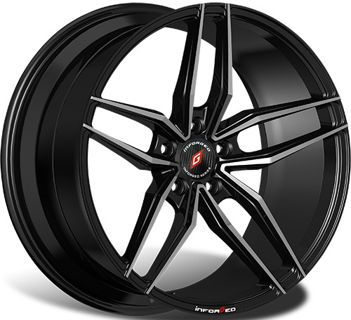 ДискInforgedIFG378.5JxR19 PCD5x108 ET45 DIA63.3,чёрный