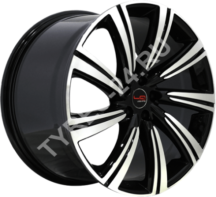 ДискJaguarJG501 Concept8.5JxR19 PCD5x108 ET40 DIA63.4,чёрный