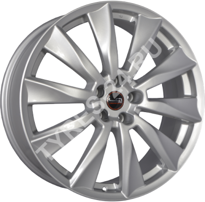 ДискJaguarJG58JxR18 PCD5x108 ET49 DIA63.4,серебристый