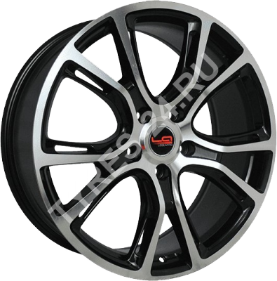 ДискJeepJP501 Concept8JxR20 PCD5x127 ET51 DIA71.4,серебристый