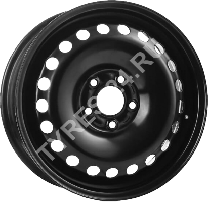 ДискKFZ8460 Nissan6JxR15 PCD5x114.3 ET40 DIA66,чёрный