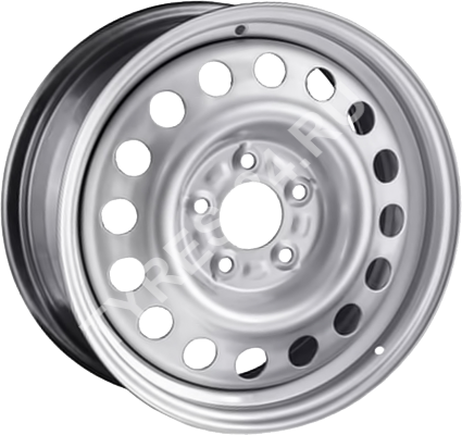 ДискKFZ9407 Mitsubishi6JxR16 PCD5x114 ET38 DIA67,серебристый