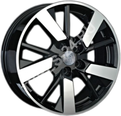 ДискKiaKi1396JxR15 PCD4x100 ET46 DIA54.1,чёрный