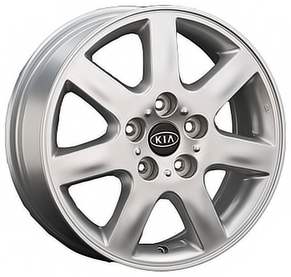 ДискKiaKi196JxR16 PCD5x114.3 ET51 DIA67.1,серебристый