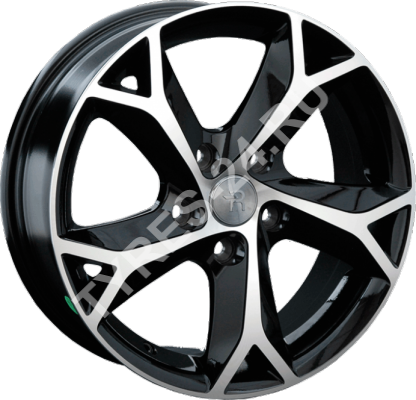 ДискKiaKi2076.5JxR16 PCD5x114.3 ET41 DIA67.1,чёрный