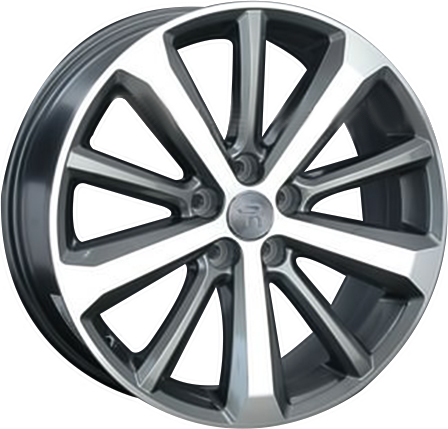 ДискKiaKi2337.5JxR18 PCD5x114.3 ET51 DIA67.1,серый