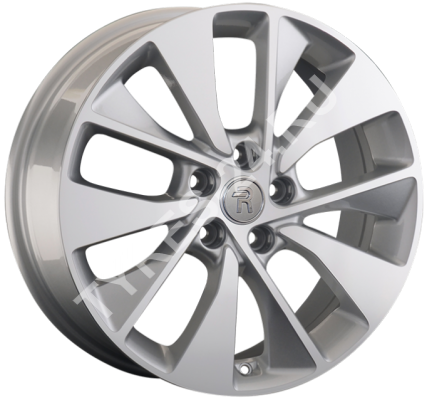 ДискKiaKi2347.5JxR18 PCD5x114.3 ET55 DIA67.1,серебристый