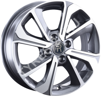 ДискKiaKi2426JxR15 PCD4x100 ET46 DIA54.1,серый