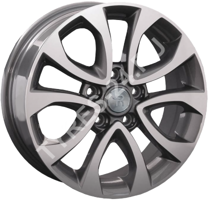 ДискKiaKi2546JxR15 PCD5x105 ET39 DIA56.6,серый