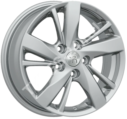 ДискKiaKi2556.5JxR16 PCD5x114.3 ET47.5 DIA67.1,серебристый