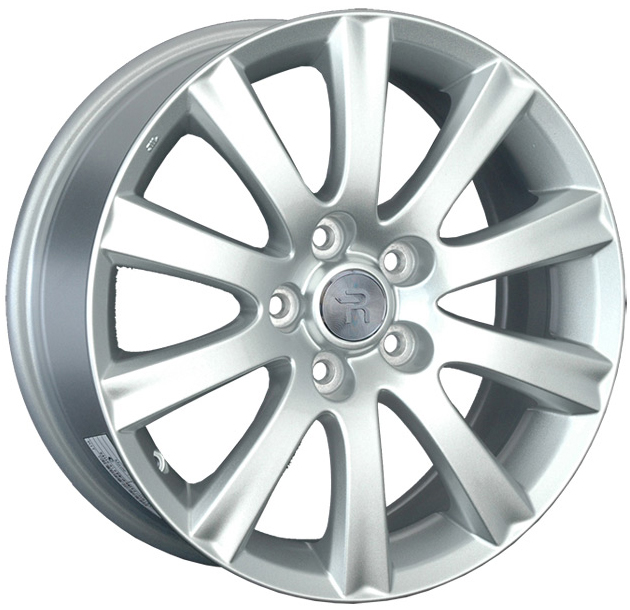 ДискKiaKi2577JxR17 PCD5x114.3 ET53 DIA67.1,серебристый