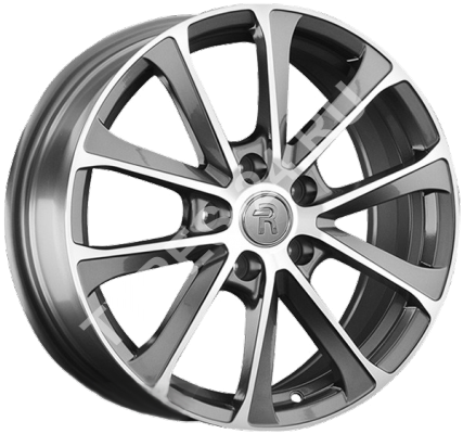 ДискKiaKi2617JxR17 PCD5x114.3 ET43.5 DIA67.1,чёрный