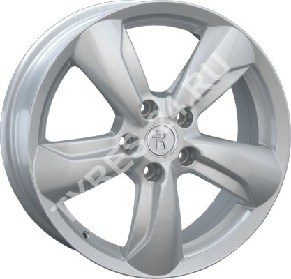 ДискKiaKi3387JxR17 PCD5x114.3 ET47 DIA67.1,серебристый