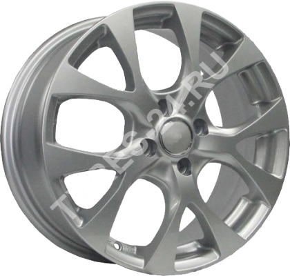 ДискKiaKi54H6JxR15 PCD4x100 ET48 DIA54.1,серебристый