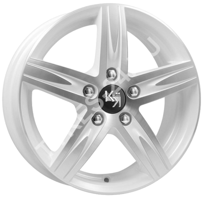 ДискКиК (K&K)Андорра6.5JxR16 PCD5x114.3 ET38 DIA67.1,серебристый
