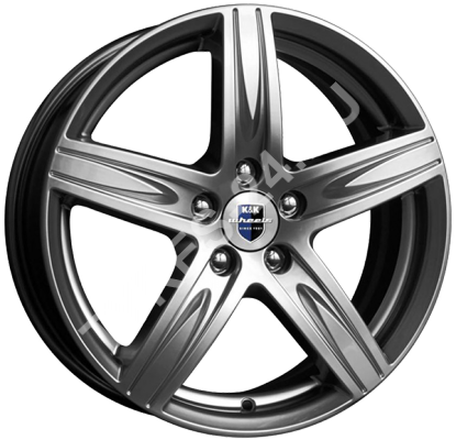 ДискКиК (K&K)Андорра6.5JxR16 PCD5x112 ET50 DIA66.6,серебристый