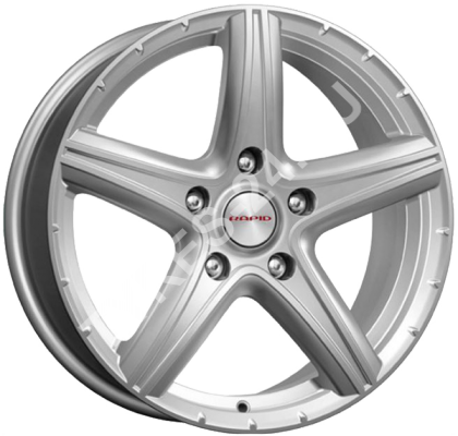 ДискКиК (K&K)Барракуда7.5JxR17 PCD5x114.3 ET52 DIA67.1,серый