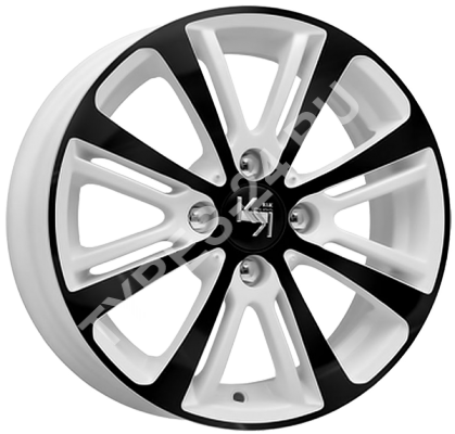 ДискКиК (K&K)Беринг (КС648)6.5JxR15 PCD4x100 ET39 DIA67.1,серый