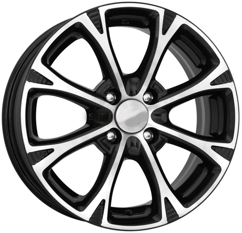 ДискКиК (K&K)Блюз6JxR15 PCD4x108 ET45 DIA67.1,чёрный