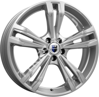 ДискКиК (K&K)Каррера (КС655)7JxR18 PCD5x112 ET40 DIA66.6,серебристый