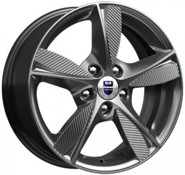 Диск КиК (K&K) Кинезис 6.5JxR16 PCD5x112 ET46 DIA57.1, серый