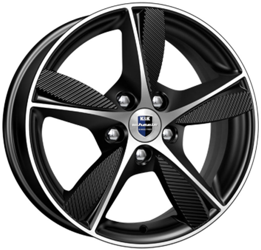 ДискКиК (K&K)Кинезис6.5JxR16 PCD5x112 ET42 DIA57.1,чёрный