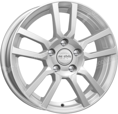 ДискКиК (K&K)КС7076JxR15 PCD5x105 ET39 DIA56.6,серебристый