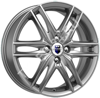 ДискКиК (K&K)Монтеррей6JxR16 PCD4x100 ET45 DIA67.1,серебристый