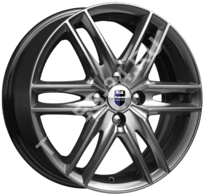 ДискКиК (K&K)Монтеррей6JxR16 PCD4x100 ET45 DIA67.1,серебристый