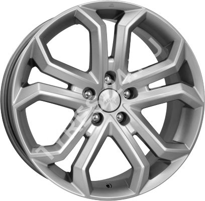 ДискКиК (K&K)Пандора8.5JxR19 PCD5x112 ET40 DIA66.6,серебристый