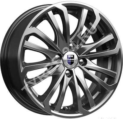 ДискКиК (K&K)Рим6JxR15 PCD4x108 ET18 DIA65.1,чёрный