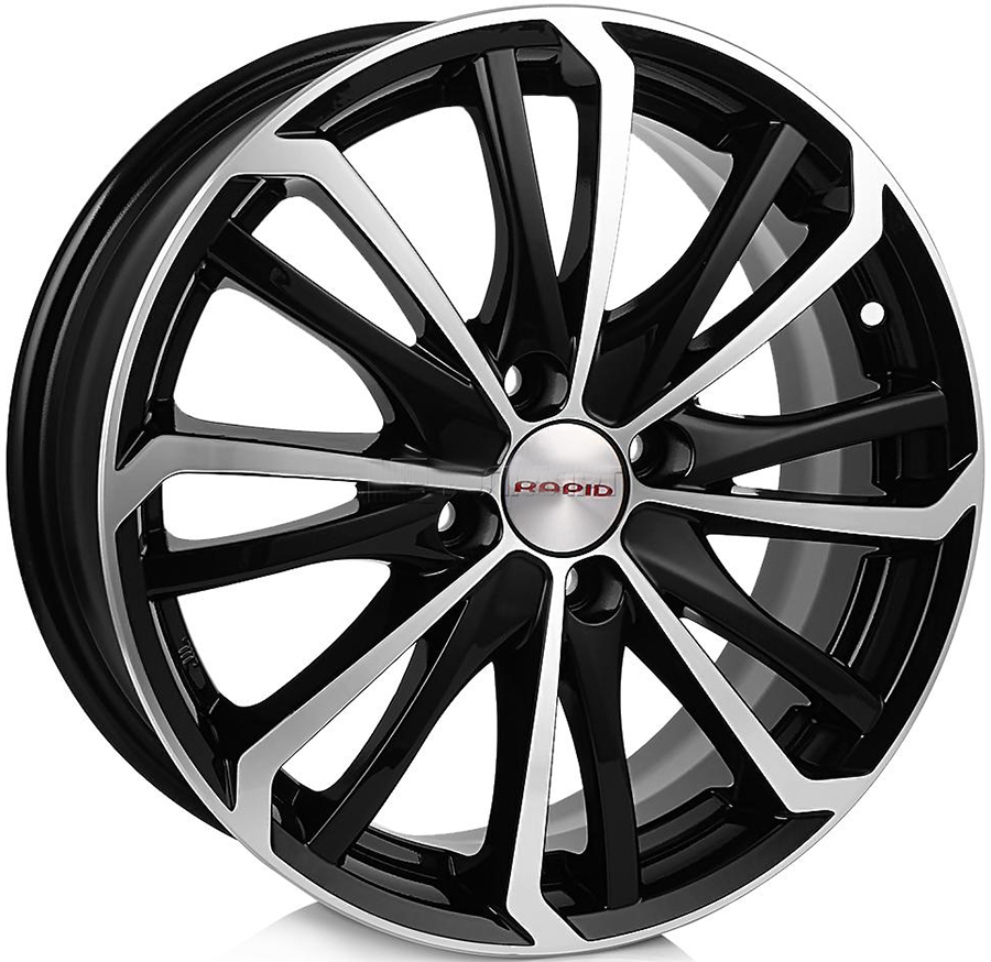 ДискКиК (K&K)Рим6JxR15 PCD4x108 ET18 DIA65.1,чёрный