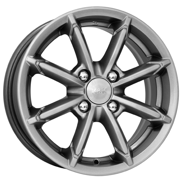 ДискКиК (K&K)Sportline6JxR14 PCD4x98 ET30 DIA58.6,серый