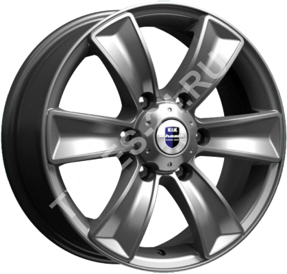 ДискКиК (K&K)Тайфун (КС671)7JxR17 PCD6x139.7 ET30 DIA106.1,серый