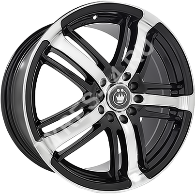 ДискKonigSF68 Further7JxR16 PCD10x110 ET40 DIA73.1,чёрный