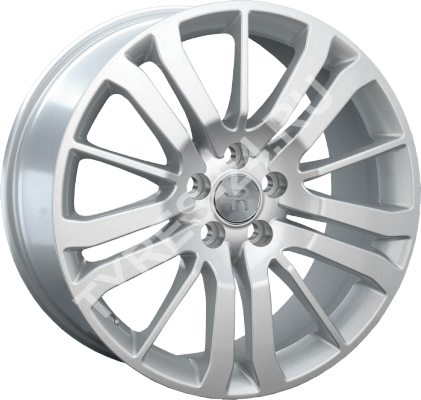 ДискLand RoverLR249JxR19 PCD5x108 ET55 DIA63.4,серебристый