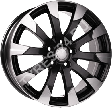 ДискLand RoverLR337.5JxR17 PCD5x108 ET55 DIA63.3,чёрный