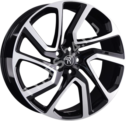 ДискLand RoverLR57049.5JxR22 PCD5x120 ET49 DIA72.6,чёрный