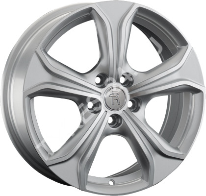 ДискLand RoverLR677JxR17 PCD5x108 ET45 DIA63.3,серебристый