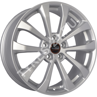 ДискLand RoverLR267.5JxR18 PCD5x108 ET53 DIA63.3,серебристый