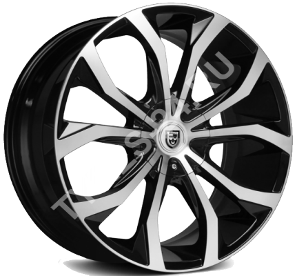 ДискLexaniLust7.5JxR17 PCD5x108 ET40 DIA73,чёрный