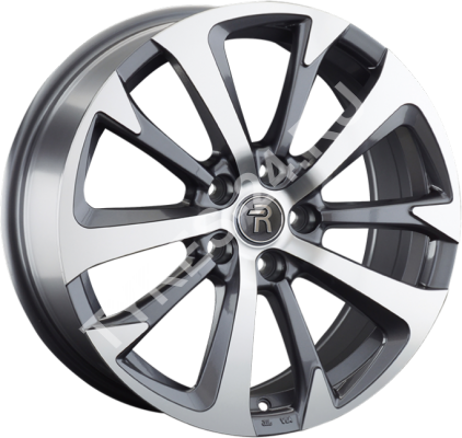 ДискLexusLX1227JxR17 PCD5x114.3 ET35 DIA60.1,серый